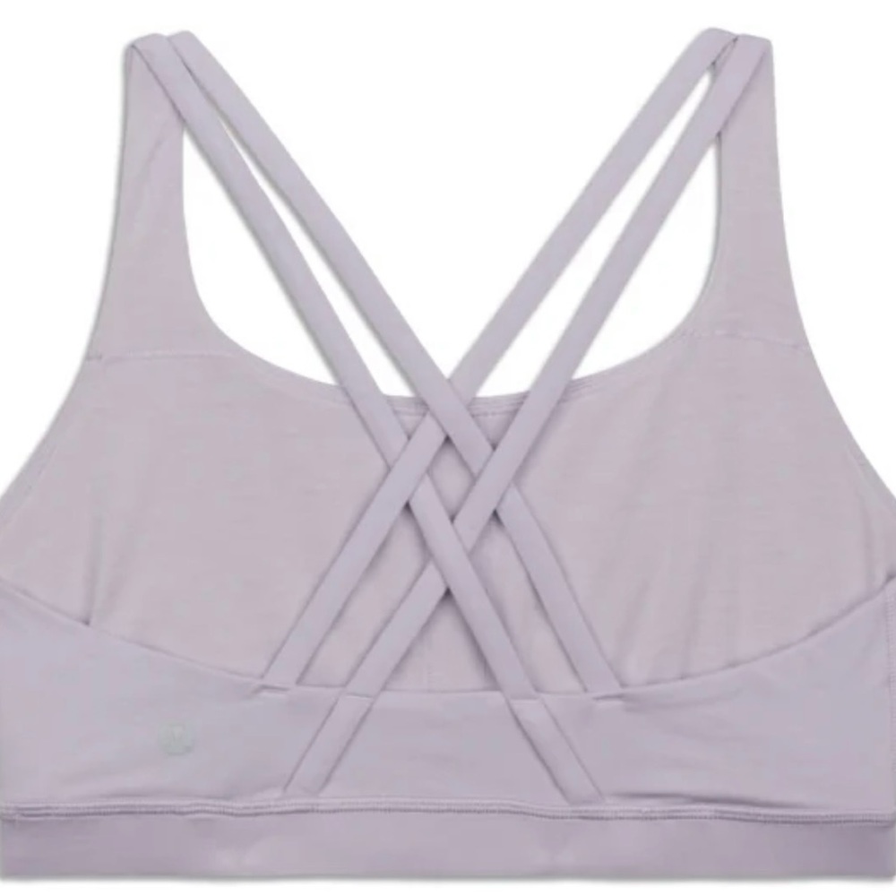 Lululemon Purple Strappy Back Bra